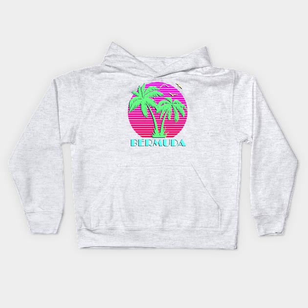 Bermuda Kids Hoodie by Nerd_art